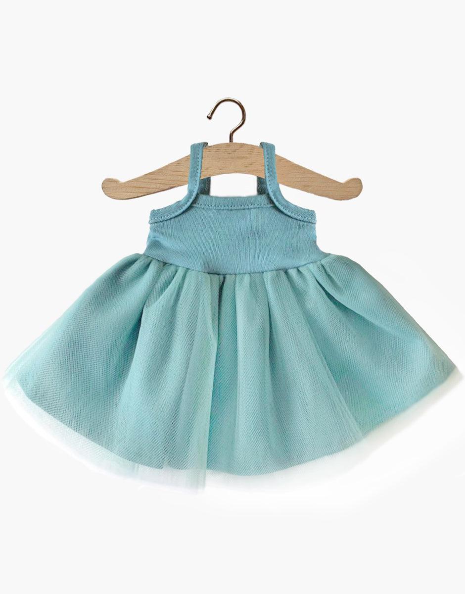 Rosella Tutu Dress, peacock for 13-15in dolls - Minikane - Why and Whale