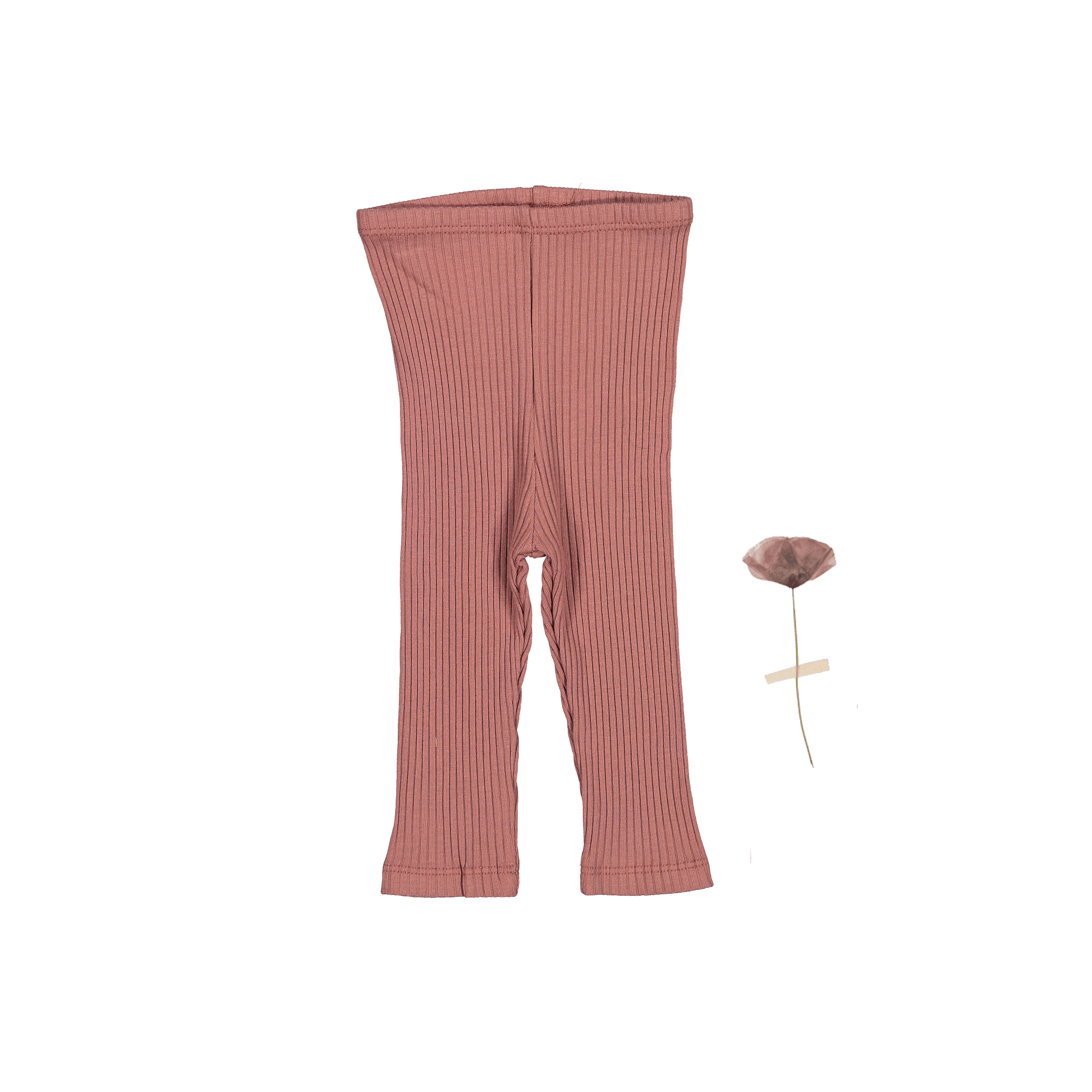 The Legging - Rosewood Ribbed