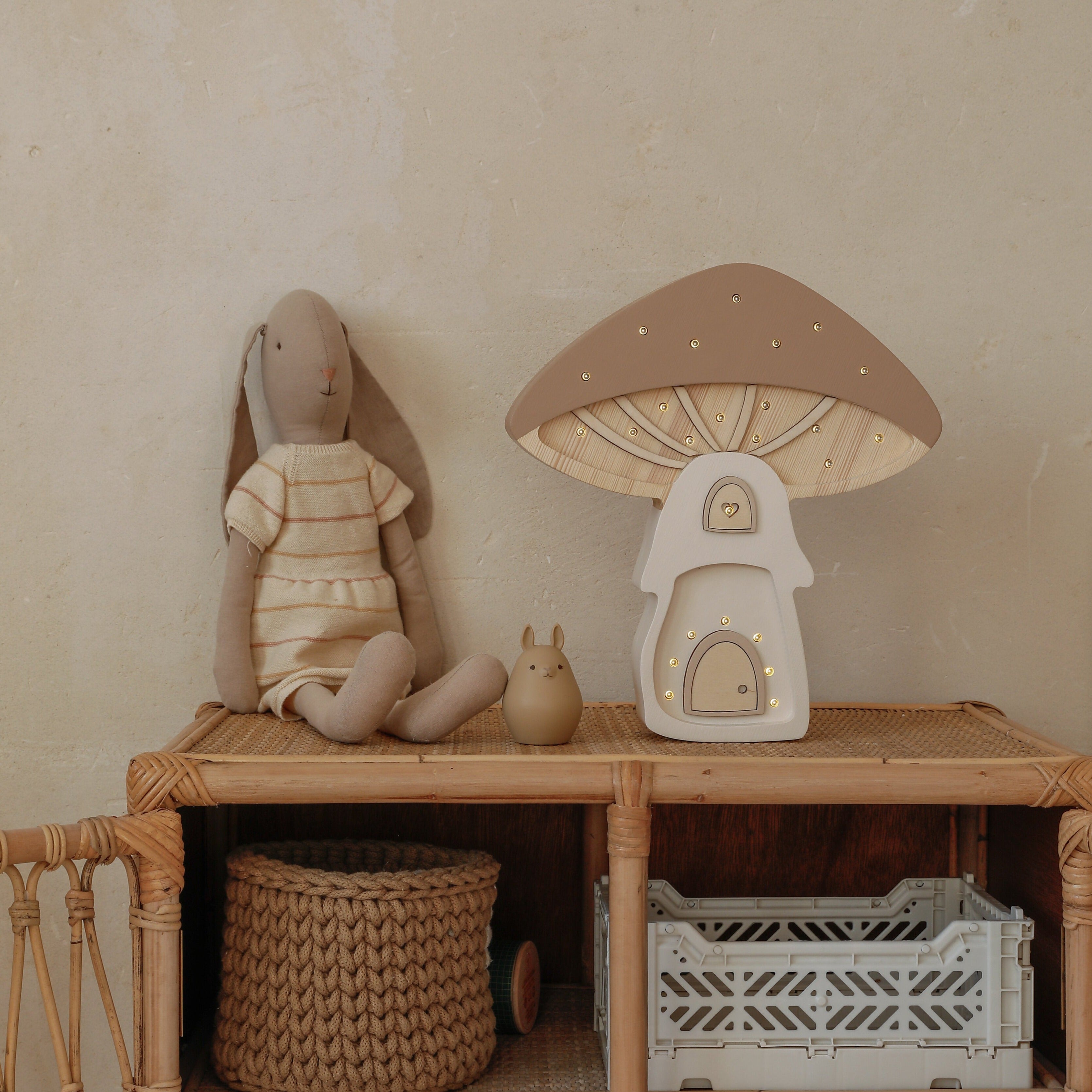 Little Lights Mushroom House Lamp