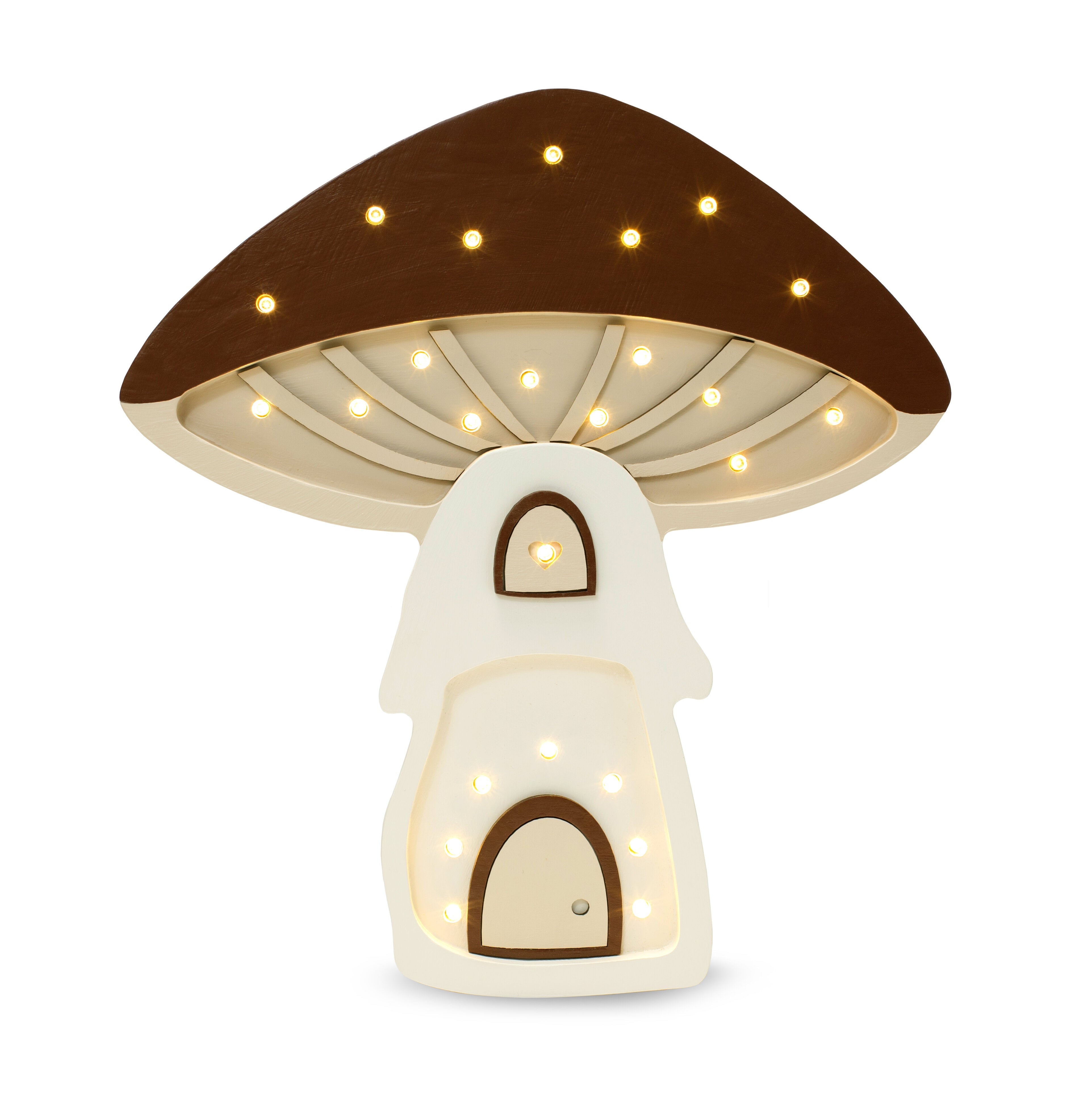 Little Lights Mushroom House Lamp