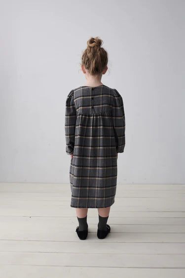 Plaid Flannel Dress - Unique