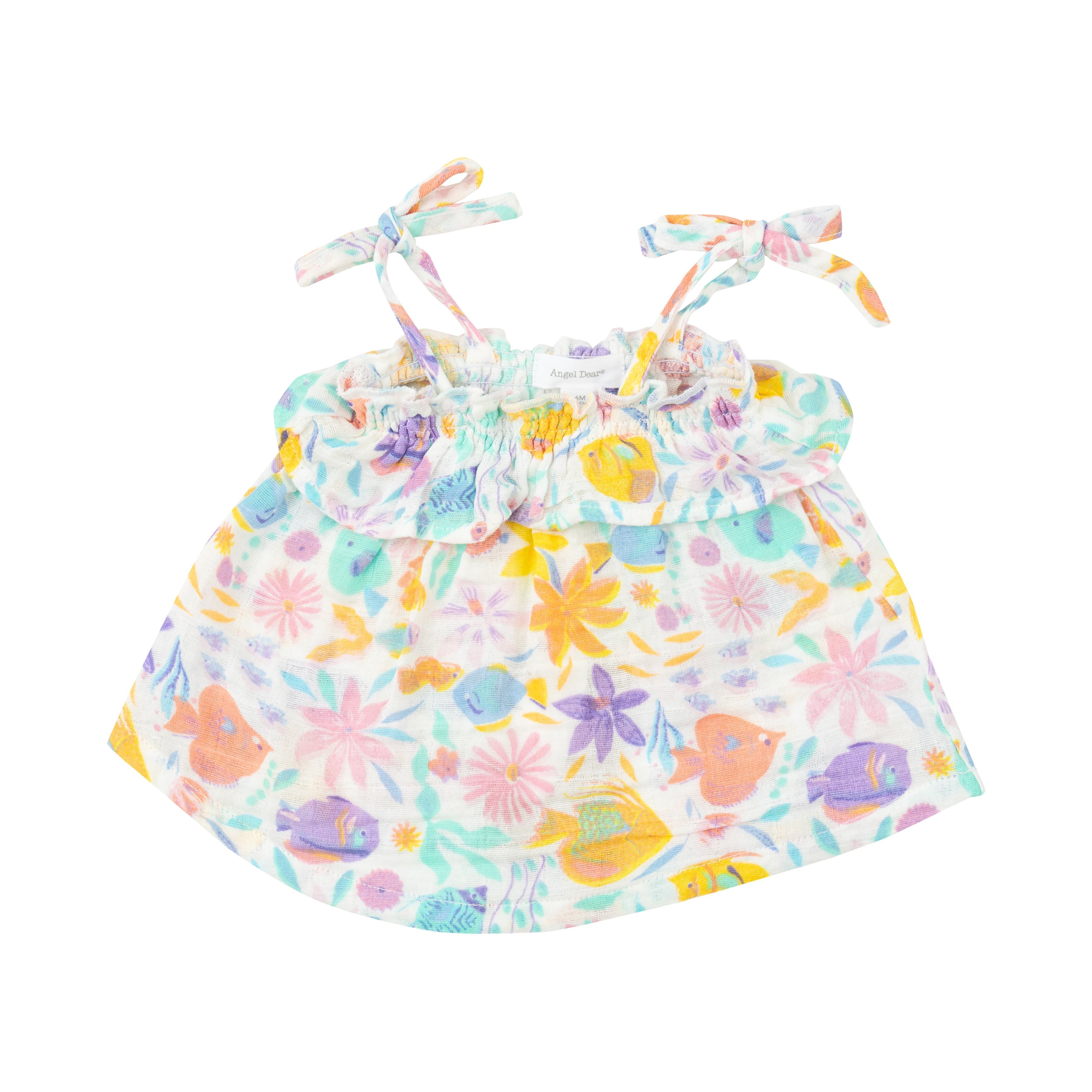 Ruffle Top & Bloomer - Tropical Fish Floral
