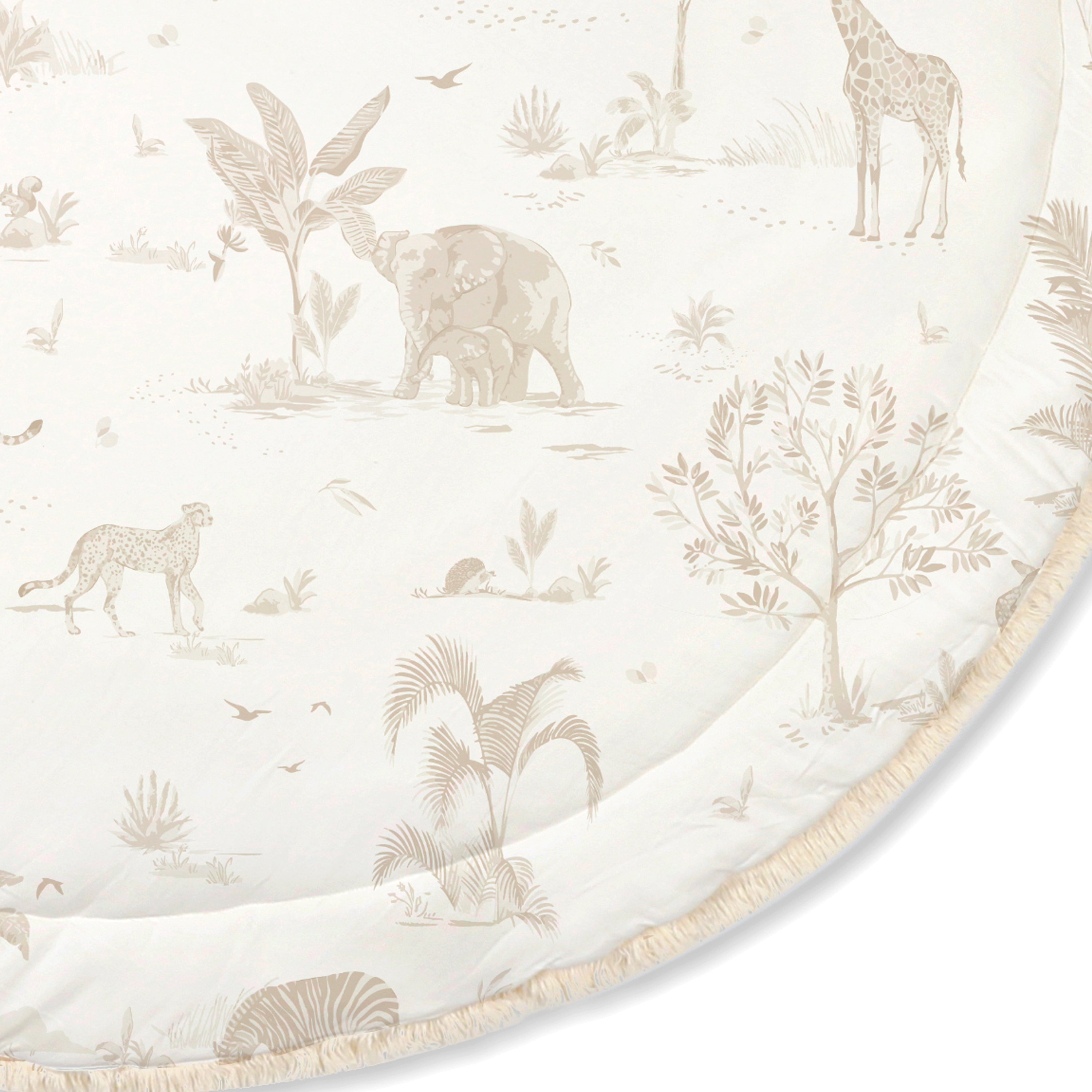 Organic Baby Play Mat - Safari