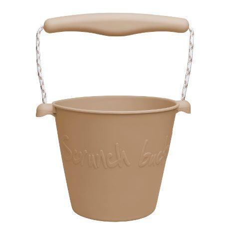 Scrunch Bucket - Light Brown - Why and Whale