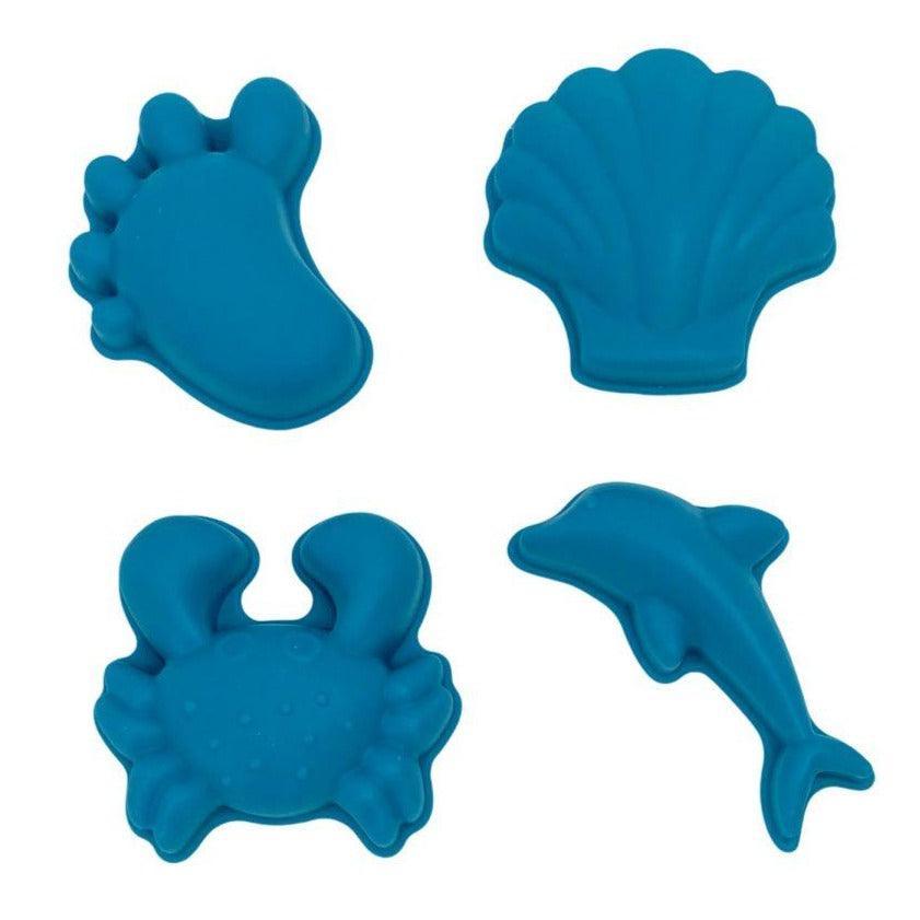 Scrunch Molds - Petroleum Blue - Why and Whale