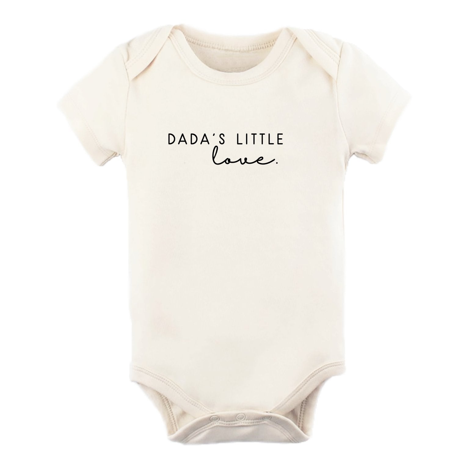 Short Sleeve Bodysuit | Dada's Little Love | Organic Cotton