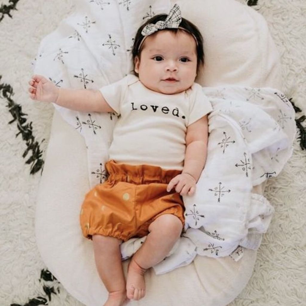 Short Sleeve Bodysuit | Loved. | Organic Cotton