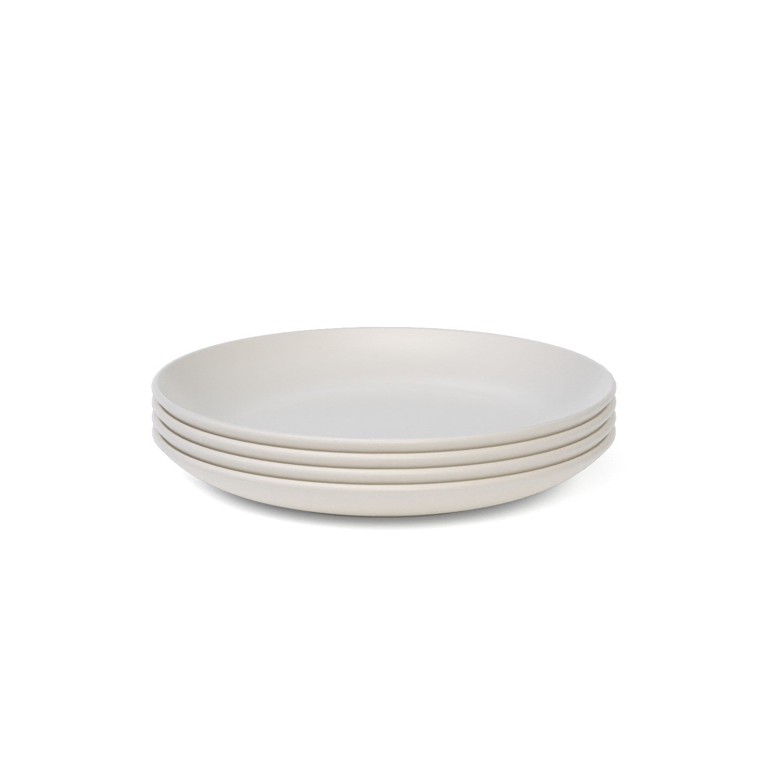 8 " Round Side Plate Set of 4 - Off White