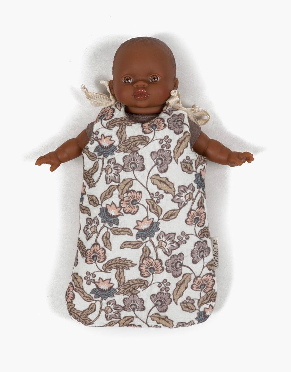 Sleep Sack for 11in Dolls, Passionflower - Minikane - Why and Whale