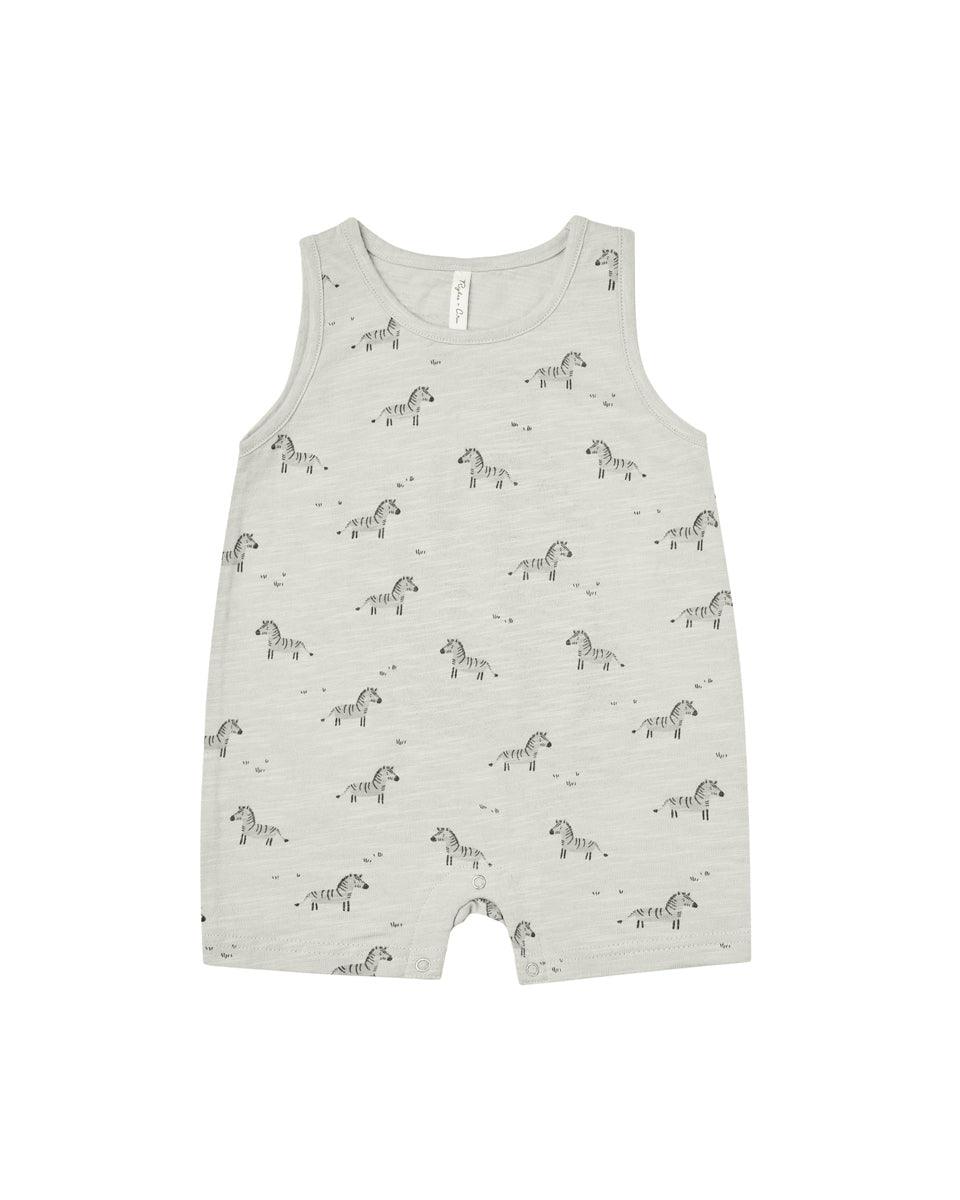 sleeveless one-piece, zebra - Why and Whale