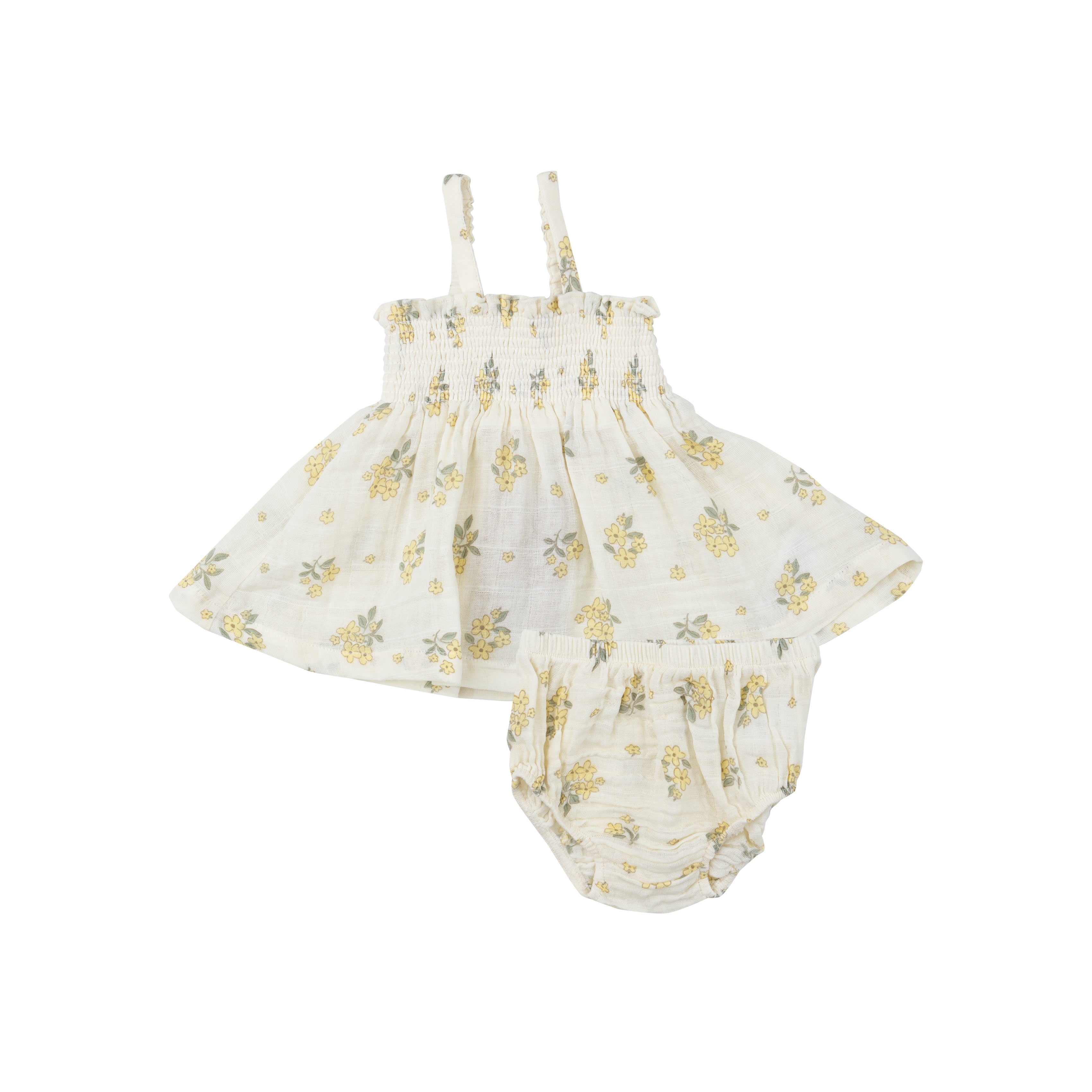 Smocked Top  & Bloomer - Buttercup Bouquets