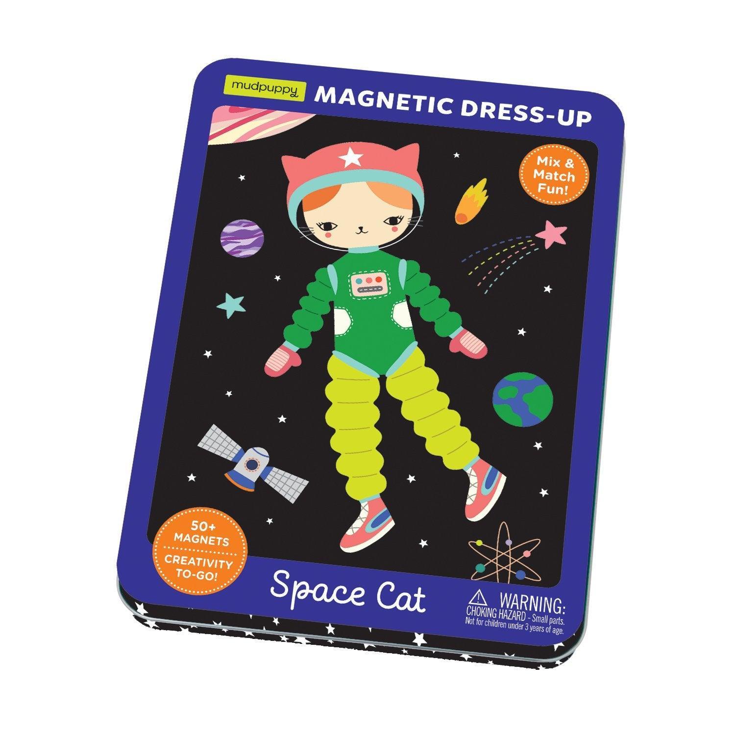 Space Cat Magnetic Tin - Why and Whale
