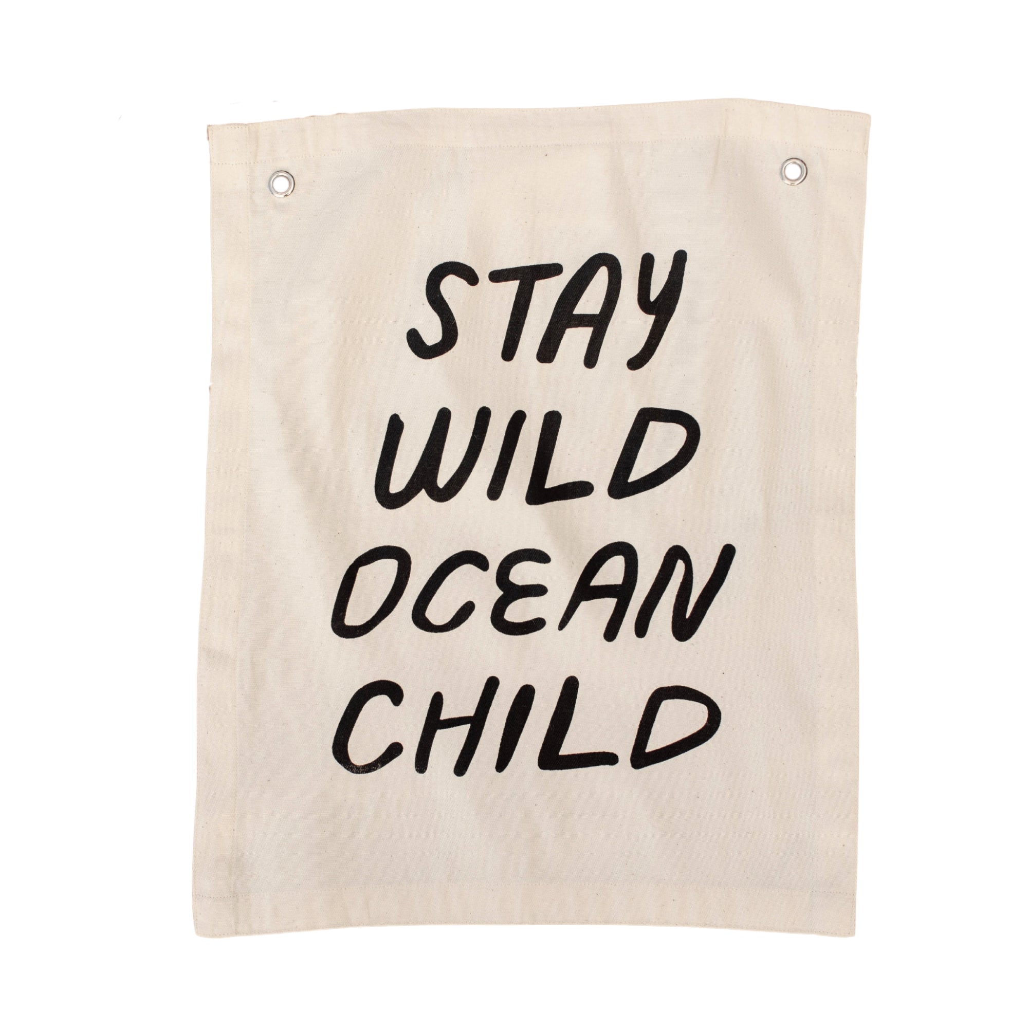 stay wild ocean child banner