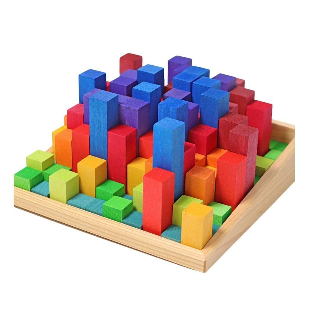 Stepped Counting Math Blocks - Why and Whale