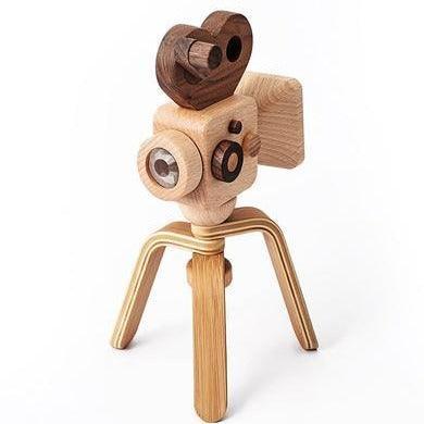 Super 16 Pro Wooden Toy Camera With Tripod - Why and Whale