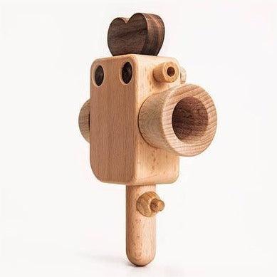 Super8 Wooden Toy Camera - Why and Whale