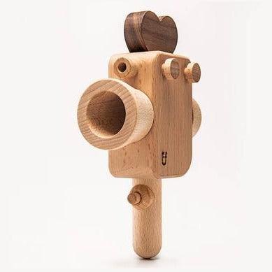 Super8 Wooden Toy Camera - Why and Whale