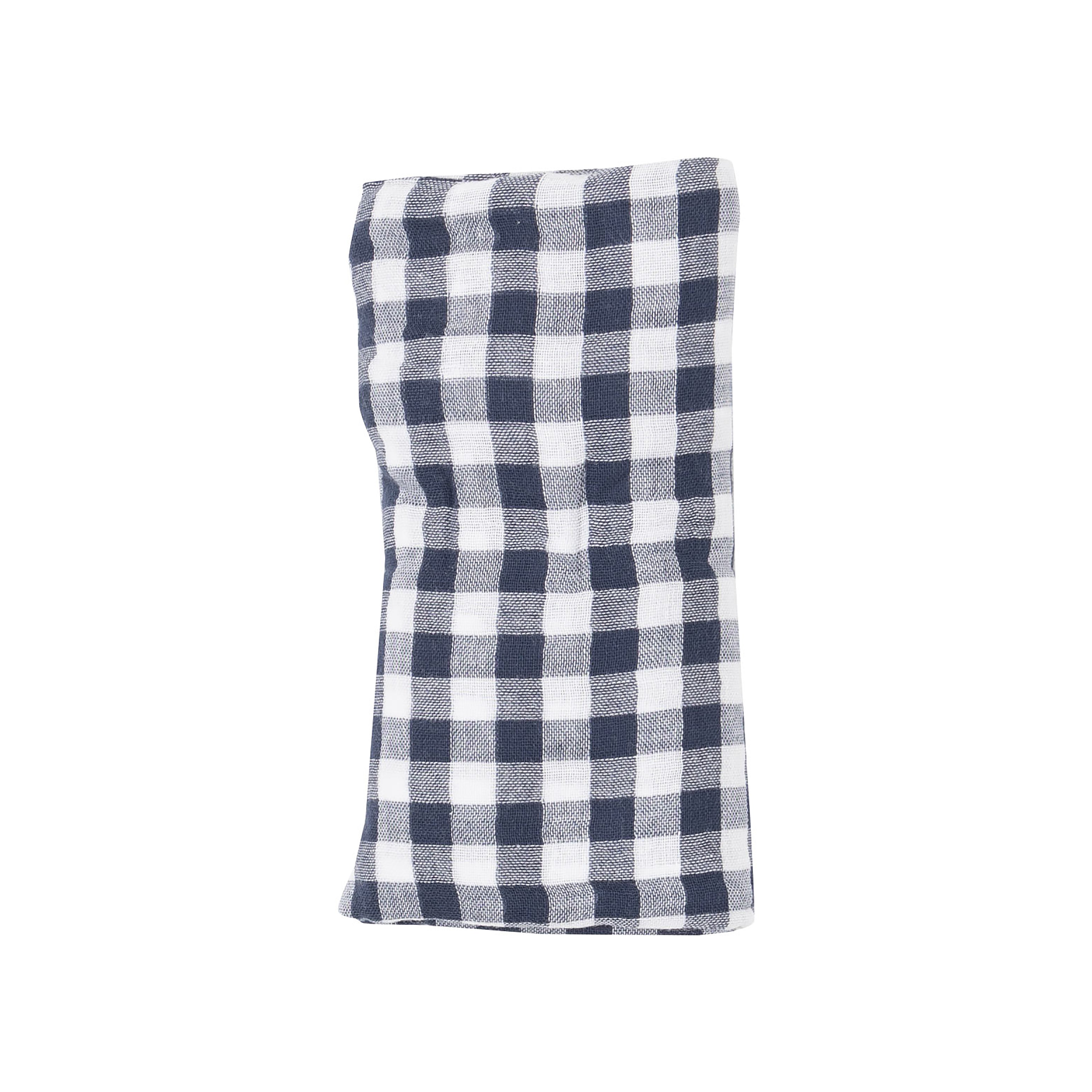 Swaddle Blanket - Gingham Navy