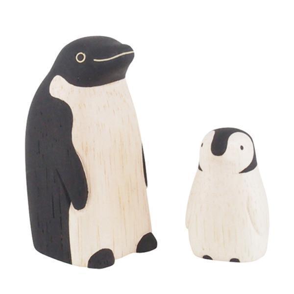 T-lab Polepole animal - Family Set Penguin - Why and Whale