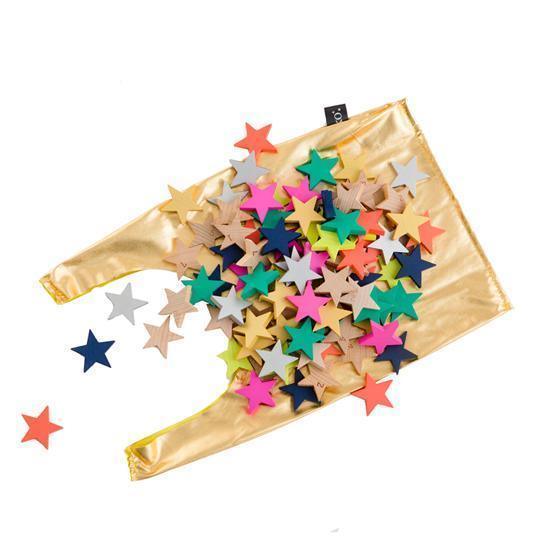 Tanabata - 100 Wooden Star dominos - Why and Whale