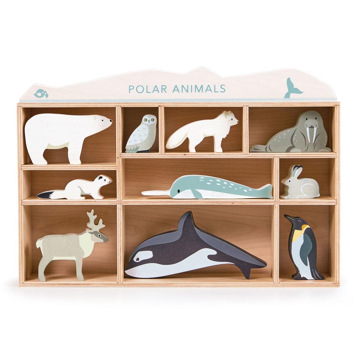 Tender Leaf Polar Animals Set - Why and Whale