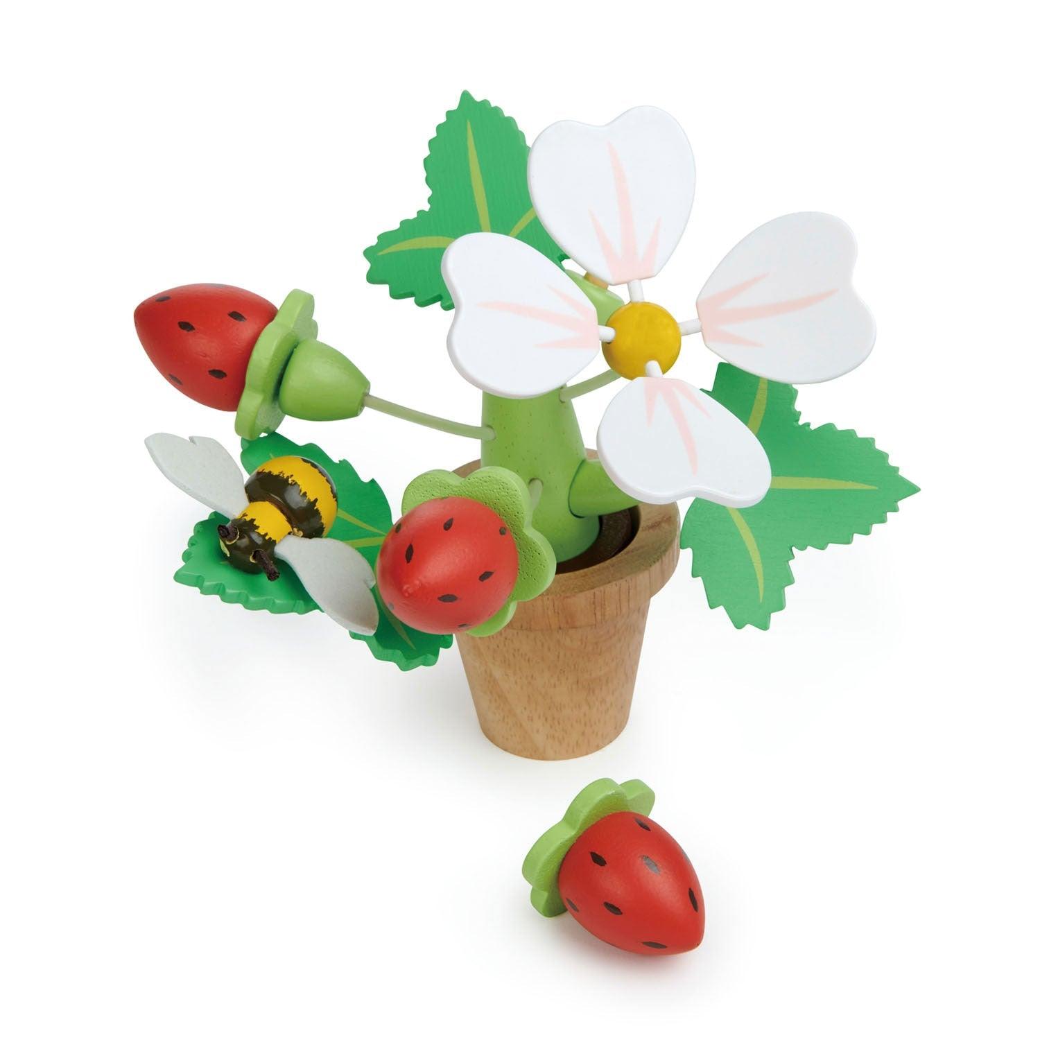 Tender Leaf Strawberry Flower Pot - Why and Whale