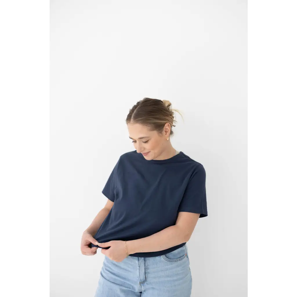 The Mom Crop in Navy