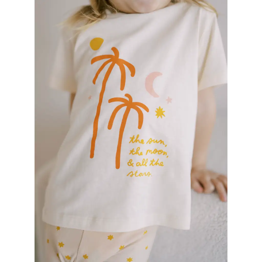 The Sun, Moon, and Stars Kid's Tee