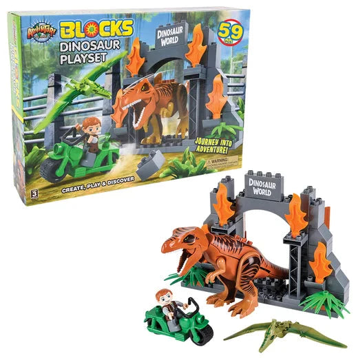 Blocks 59 Piece Dinosaur Block Set XL