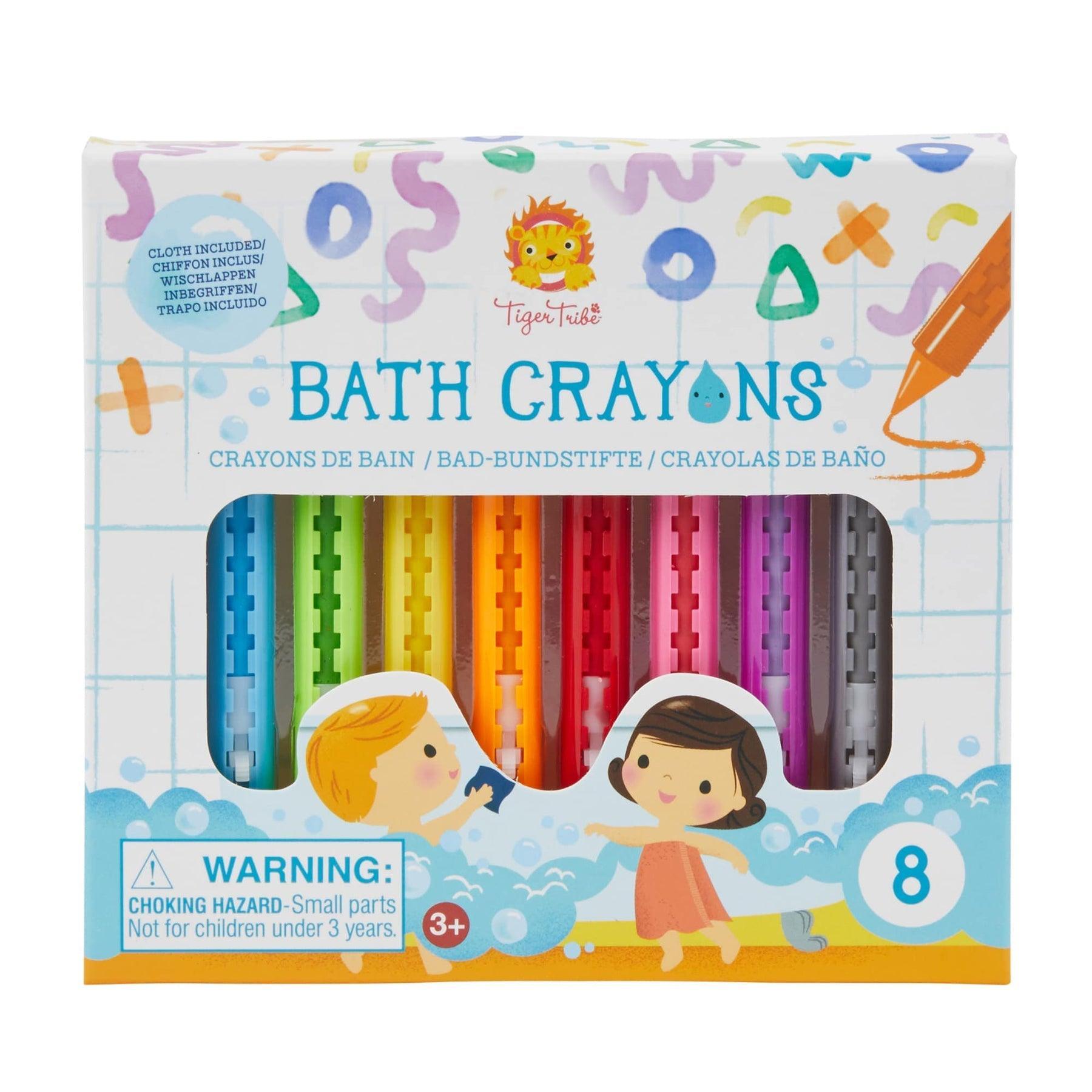 Tiger Tribe Bath Crayons - Why and Whale
