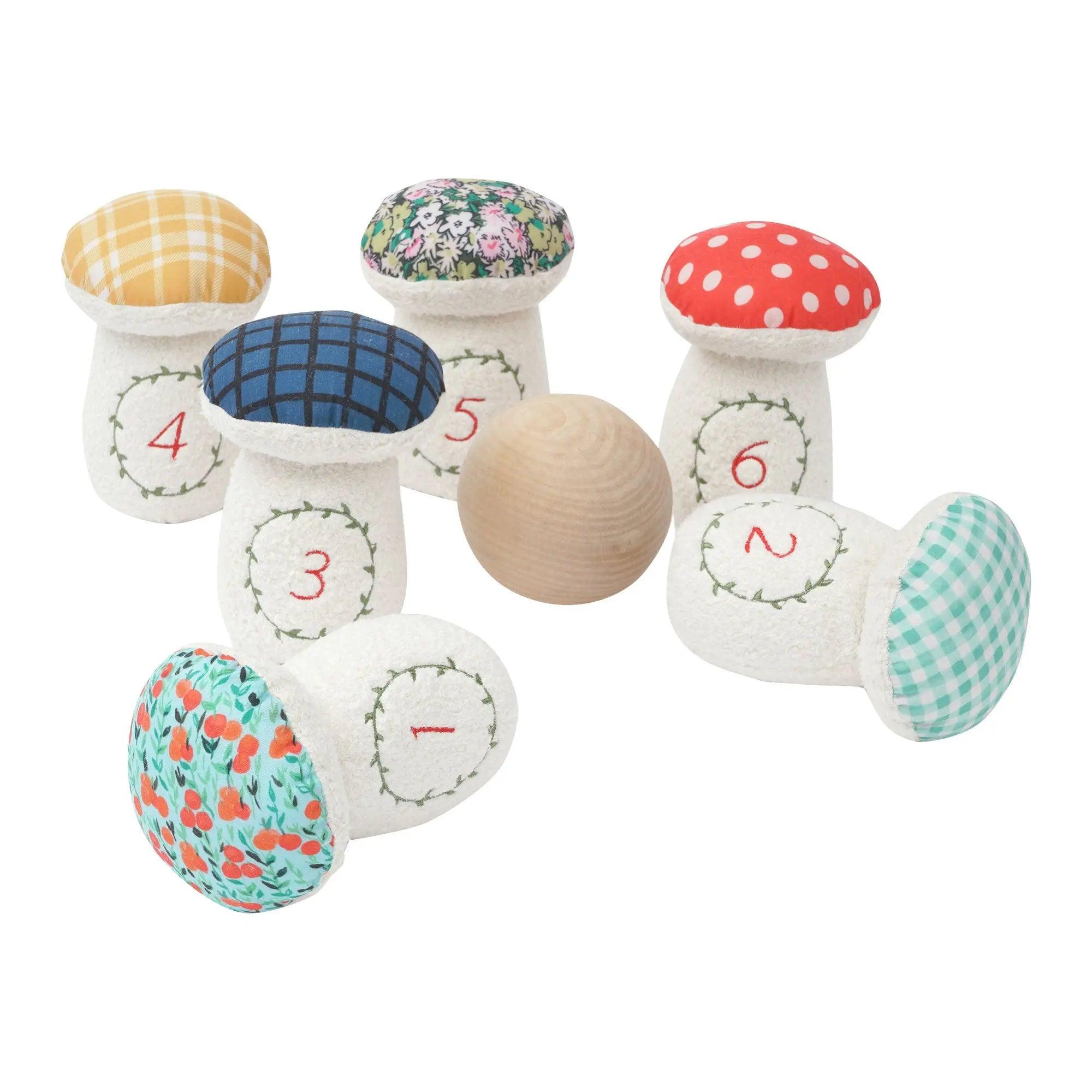 Toadstool Bowling Set - Why and Whale
