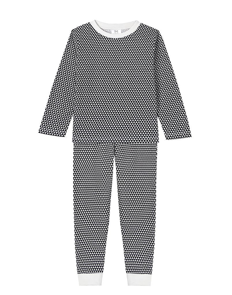 Toddler & Big Kid Cotton Knit PJ Set (Greenwich) - Why and Whale