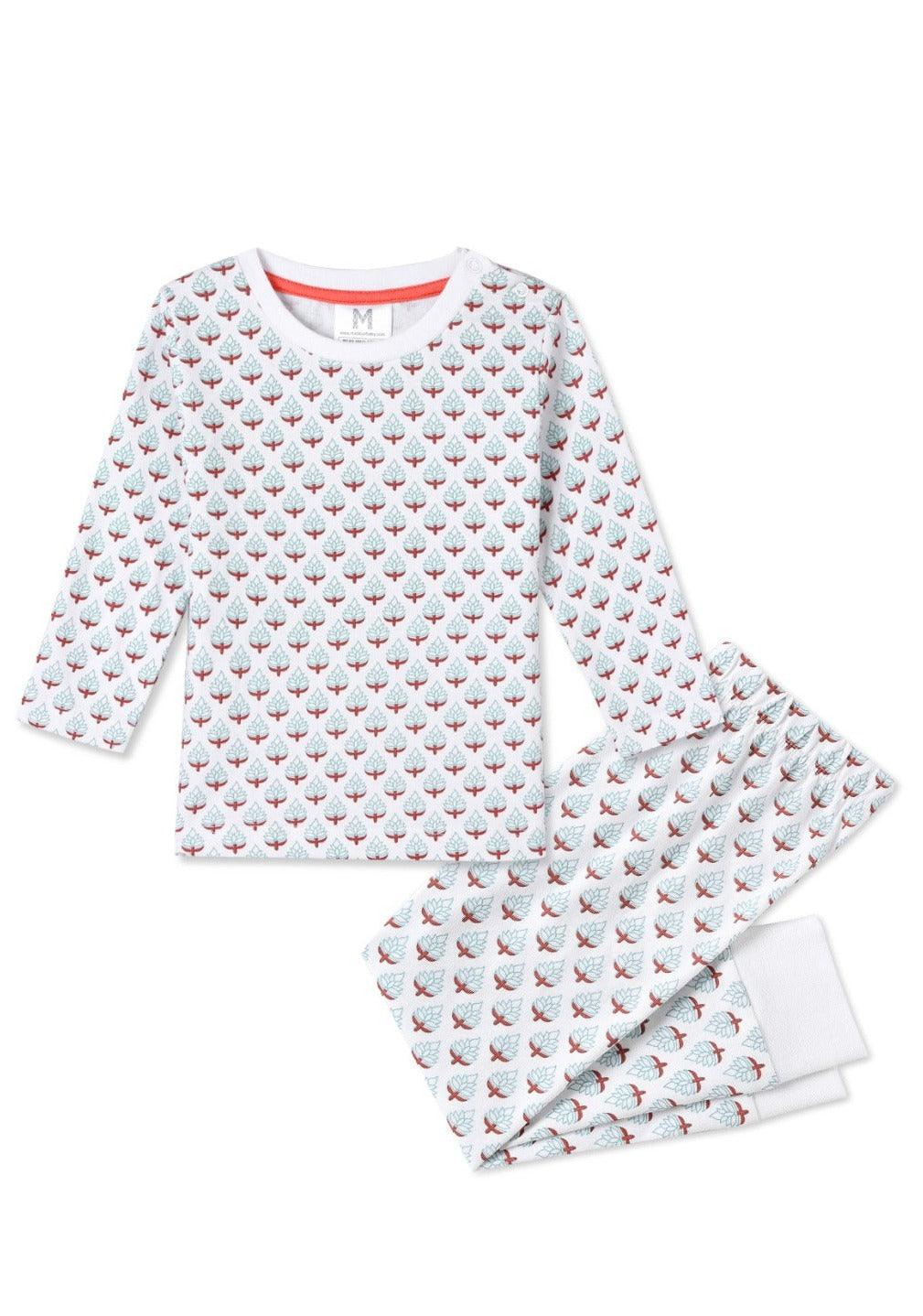 Toddler & Big Kid Cotton Knit PJ Set (Miami) - Why and Whale
