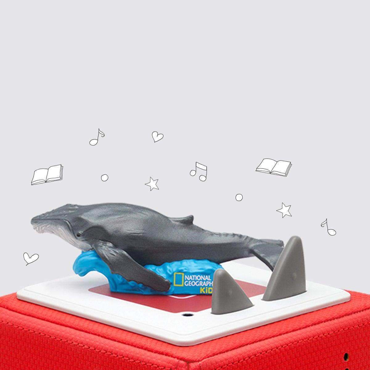 Tonies - National Geographic Kids Whale Audio Play Figurine - Why and Whale