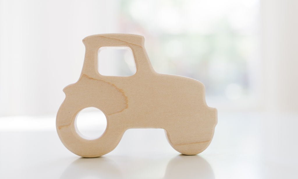 Tractor Wooden Grasping Toy