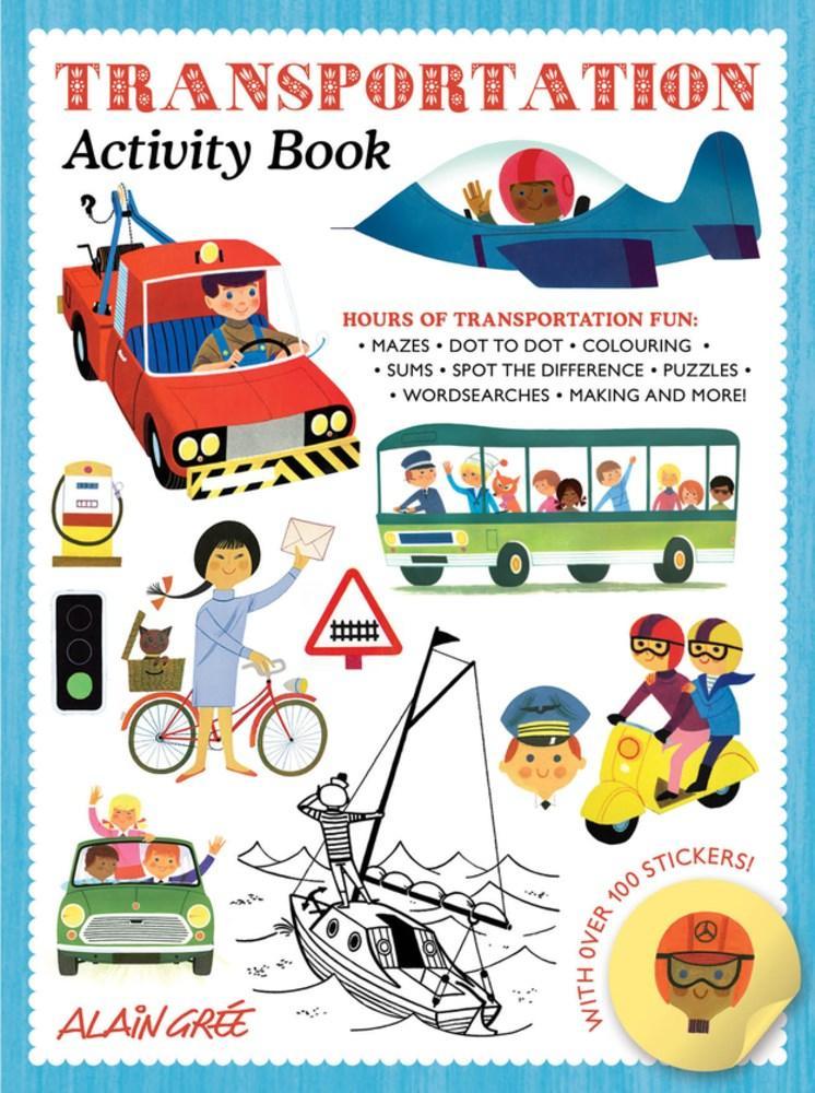 Transportation Activity Book - Why and Whale