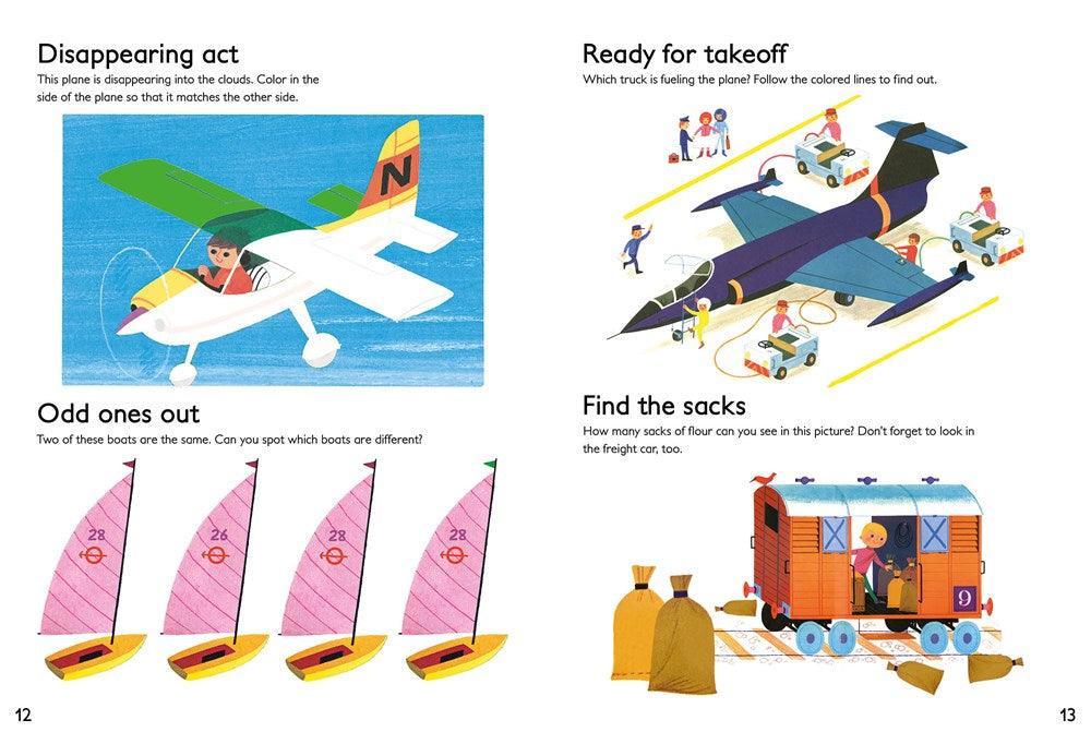 Transportation Activity Book - Why and Whale