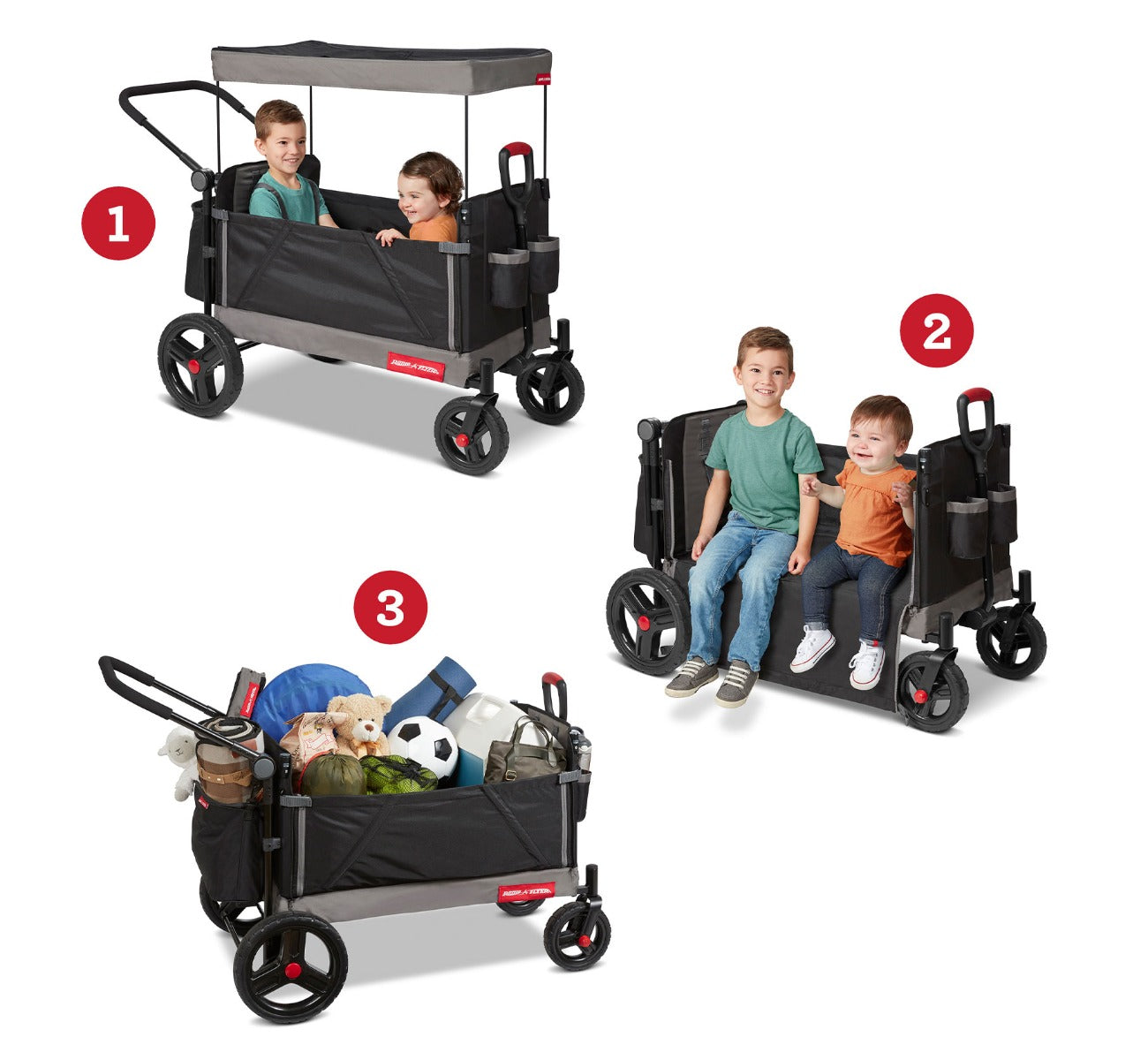 Trav'ler Stroll 'N Wagon with Protective Cover