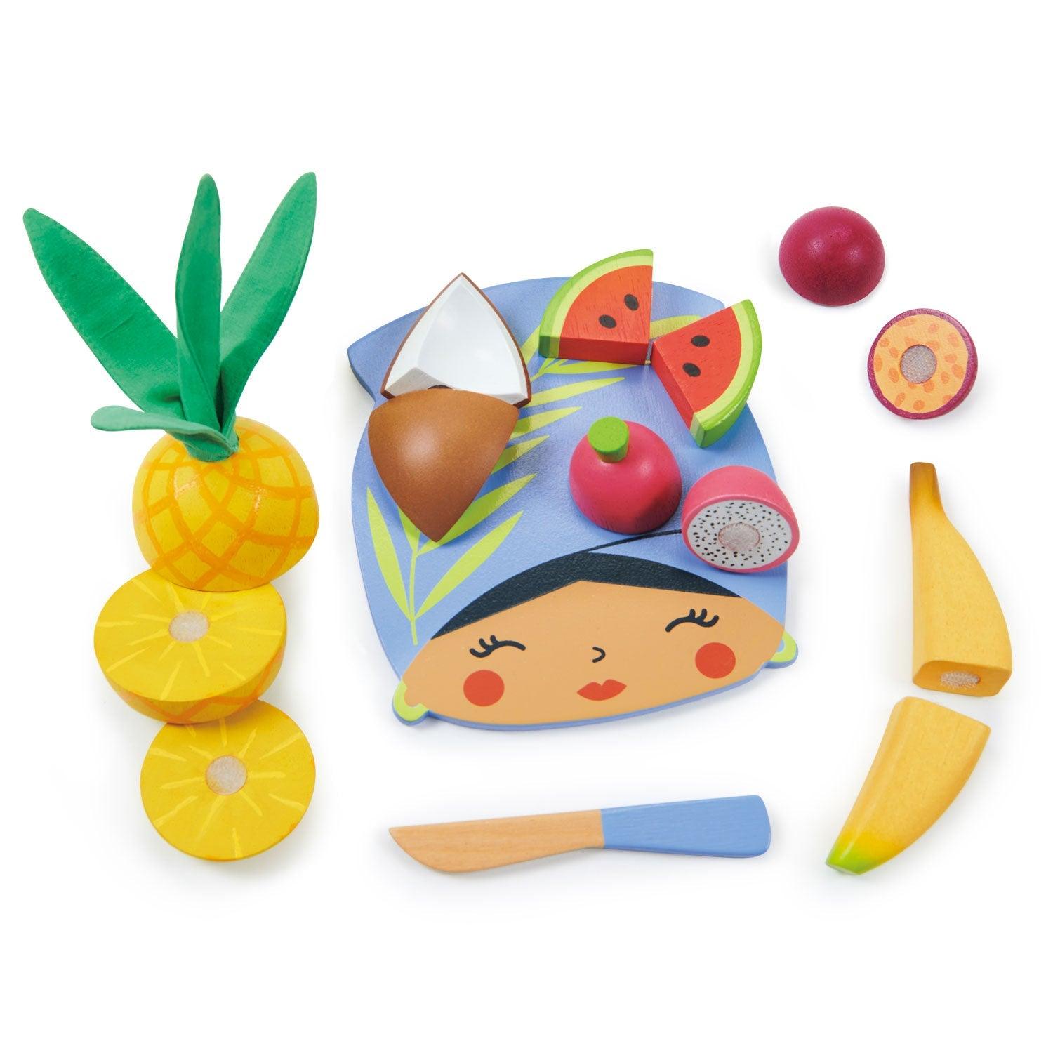 Tropical Fruit Chopping Board - Why and Whale