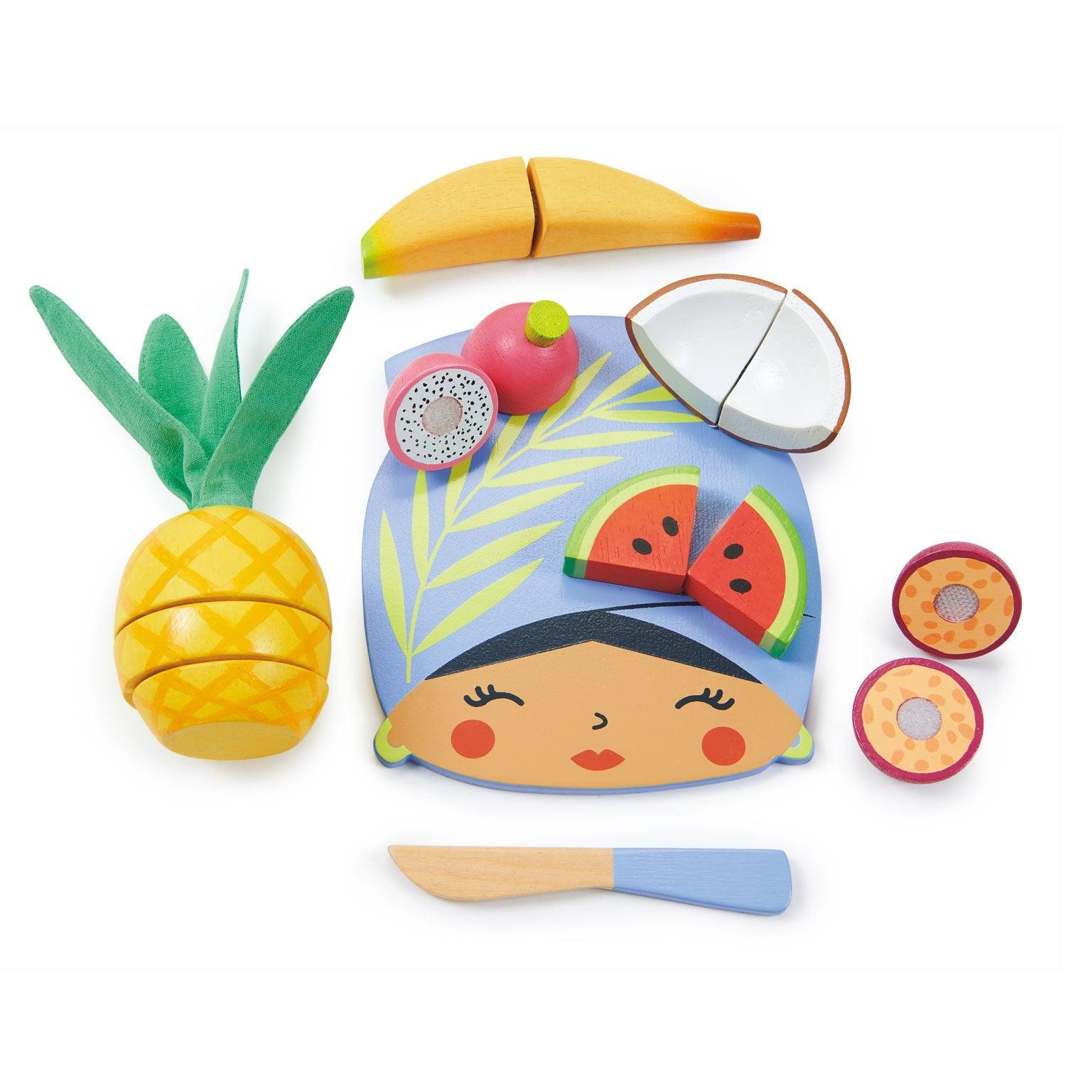 Tropical Fruit Chopping Board - Why and Whale