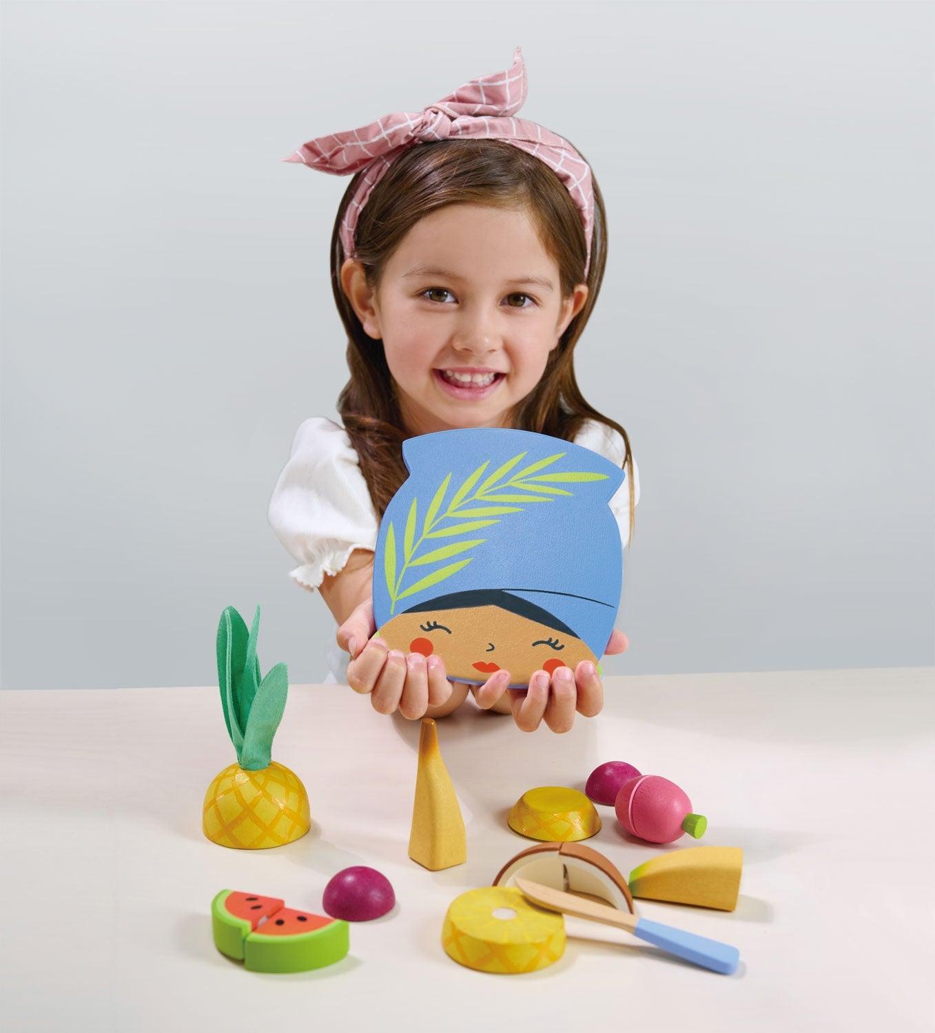 Tropical Fruit Chopping Board - Why and Whale