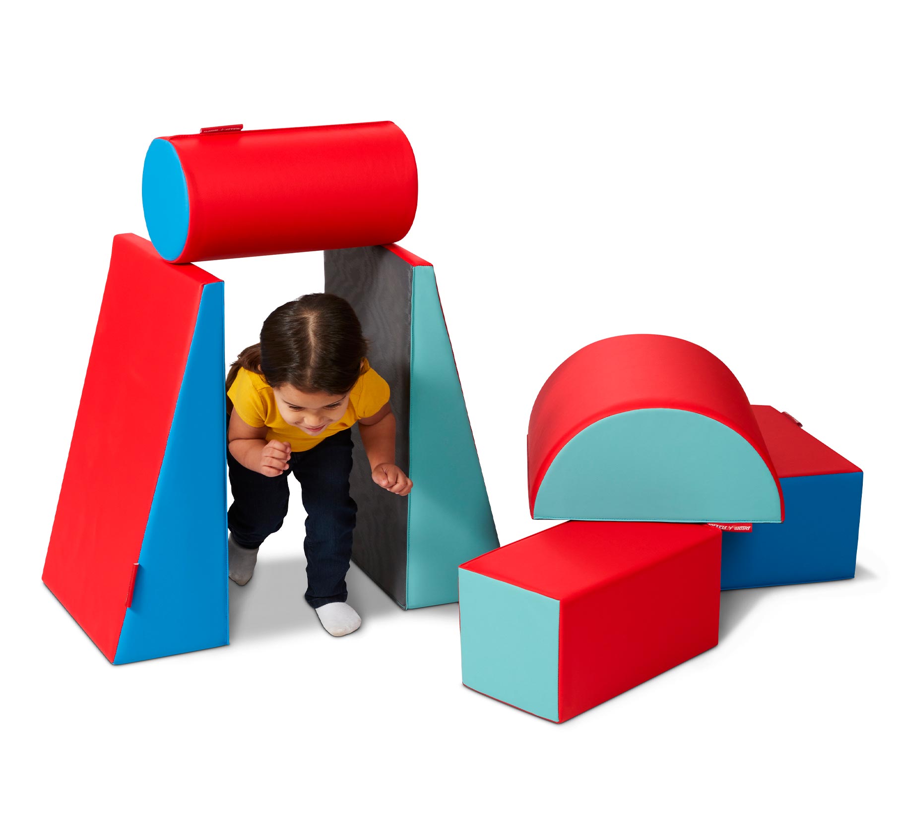 Tumble Town Foam Climbing Blocks for Toddlers - Candy