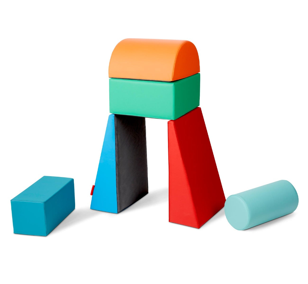 Tumble Town Foam Climbing Blocks for Toddlers - Rainbow