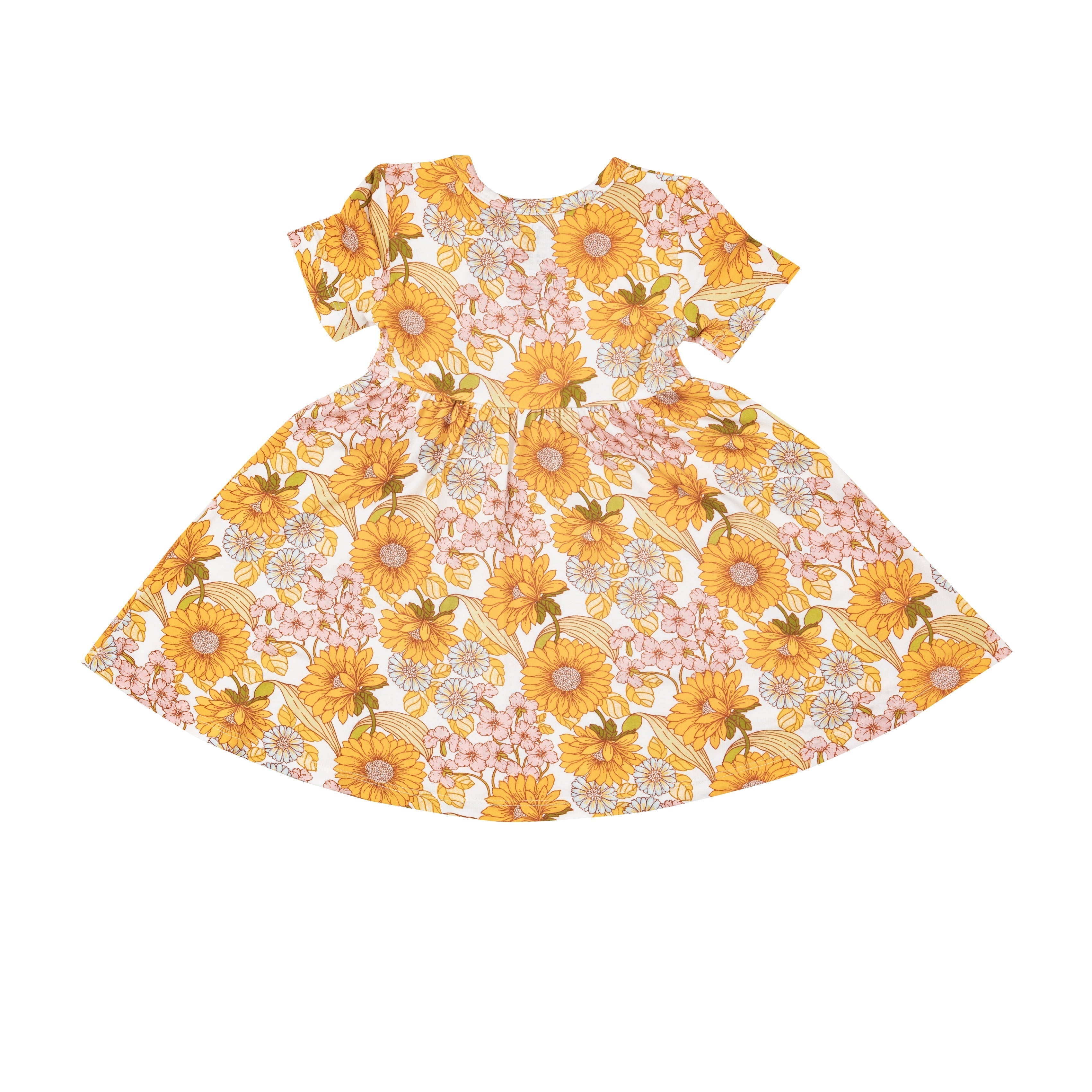 Twirly S/S Dress - Sunflower Child
