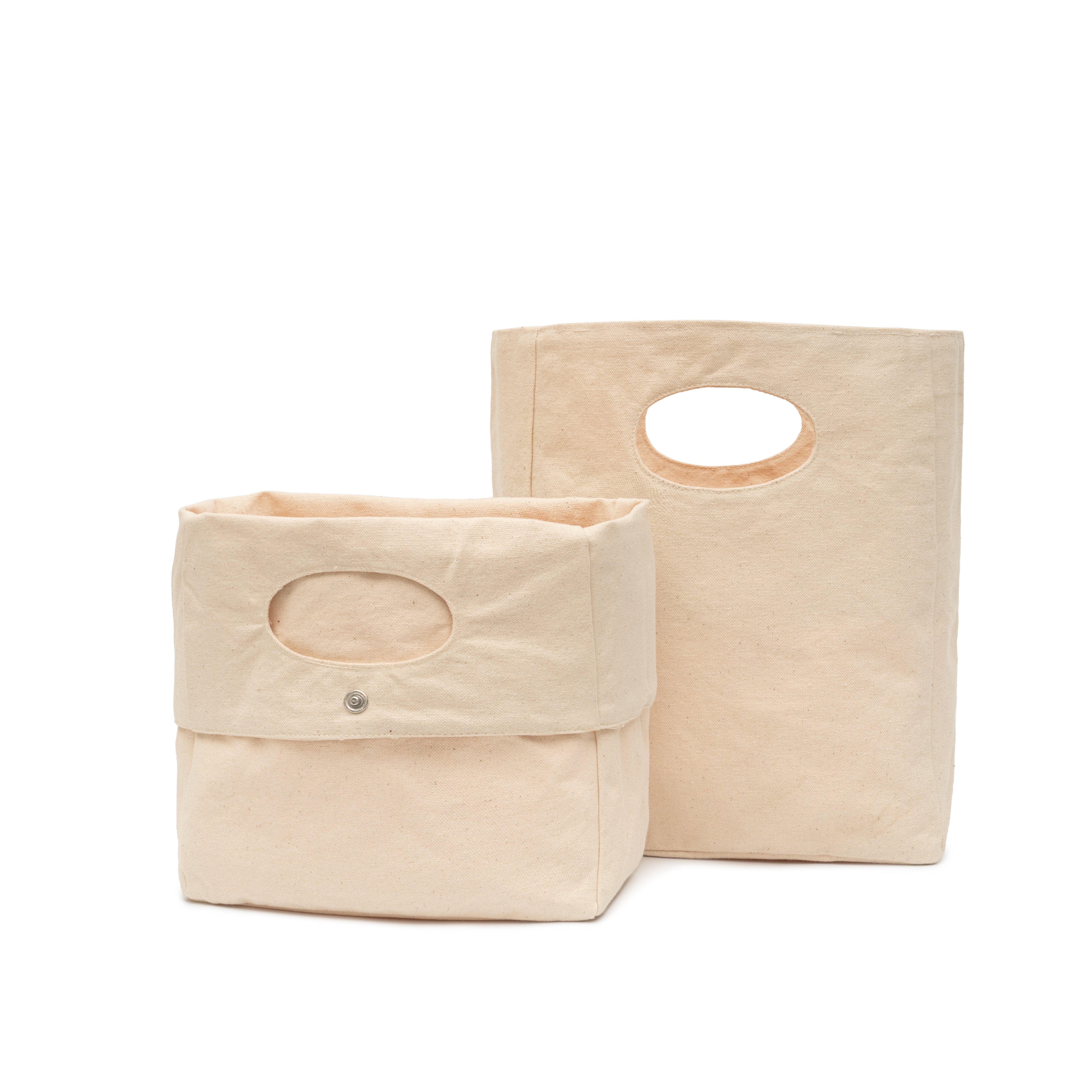 Canvas Basket - Set of 2