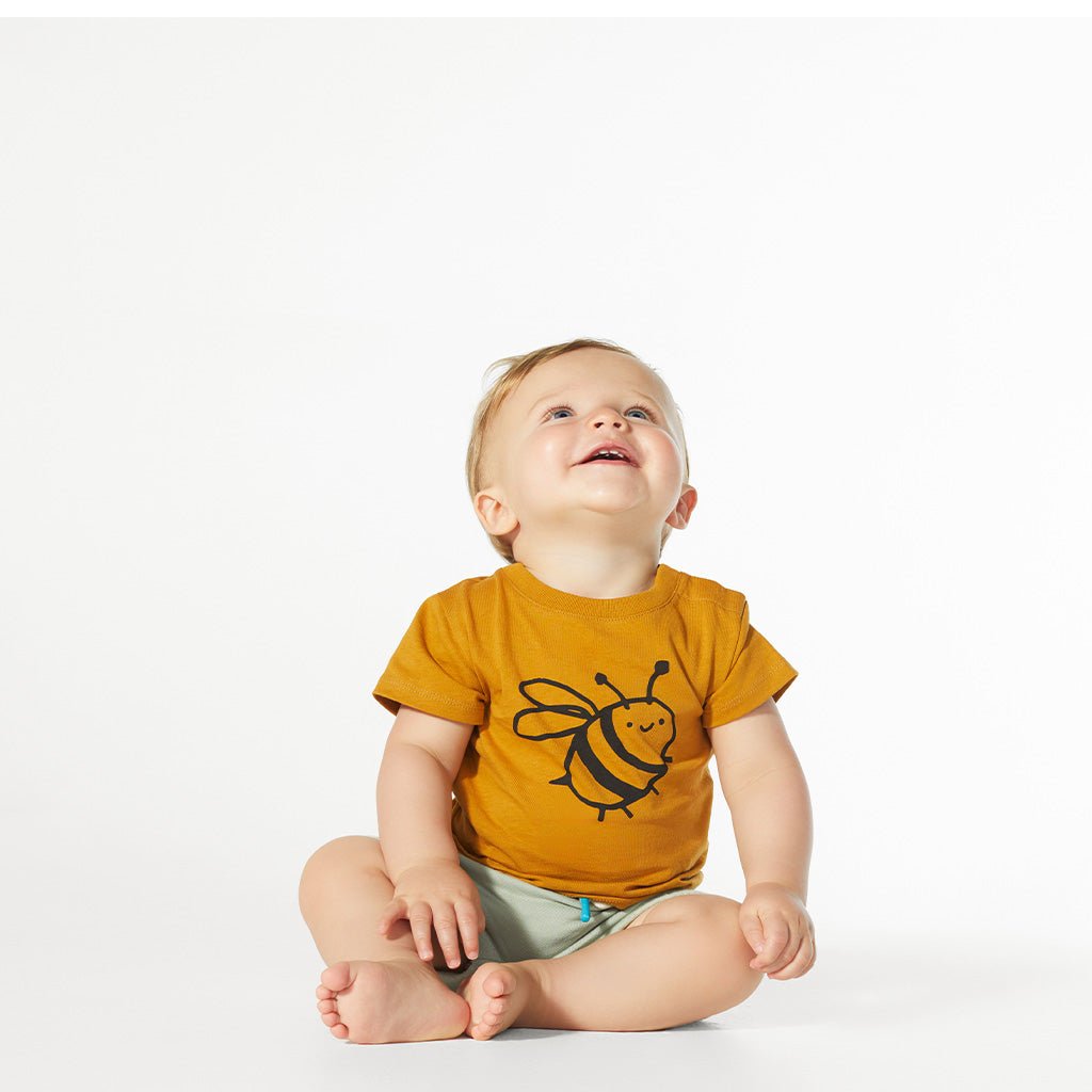 Bee Baby T-Shirt - Caramel