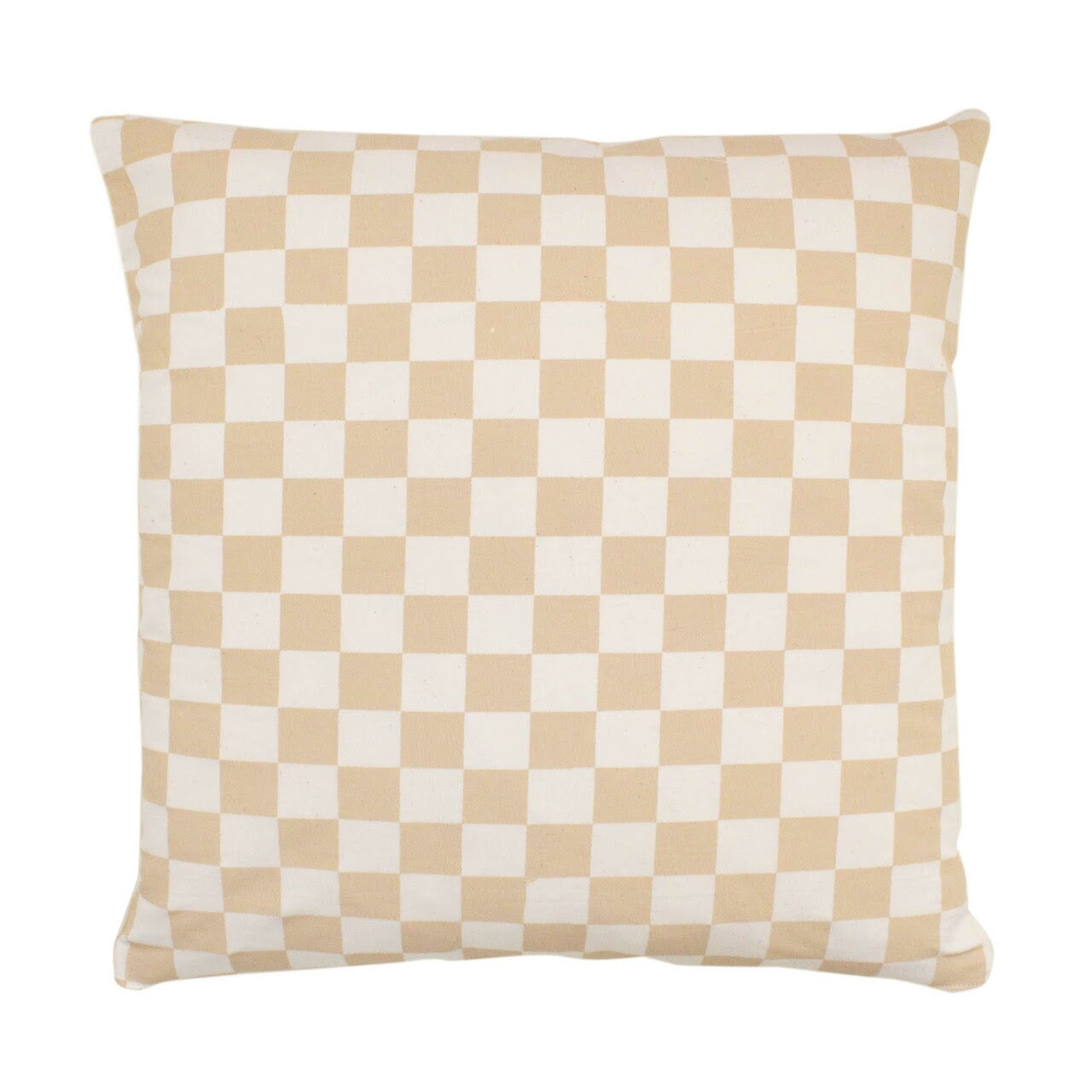 checkered pillow cover