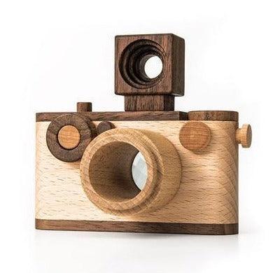 Vintage Toy Camera with magnetic Flash Light 35MM - Why and Whale