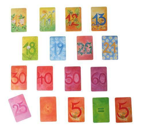Waldorf Math Cards - Additional Numbers - Why and Whale