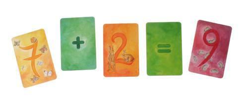 Waldorf Math Cards - Additional Numbers - Why and Whale